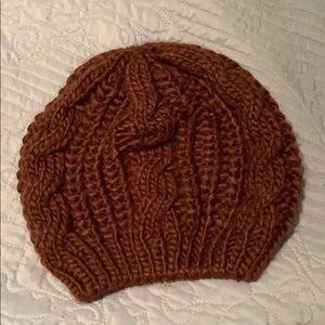 NEVER worn Brown Beanie